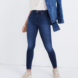 Madewell Curvy High-Rise Skinny Jeans Medium Wash size 33